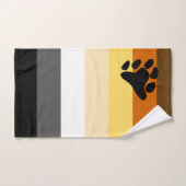 International Bear Brotherhood Pride Flag  Badhandtuch Set (Handtuch)