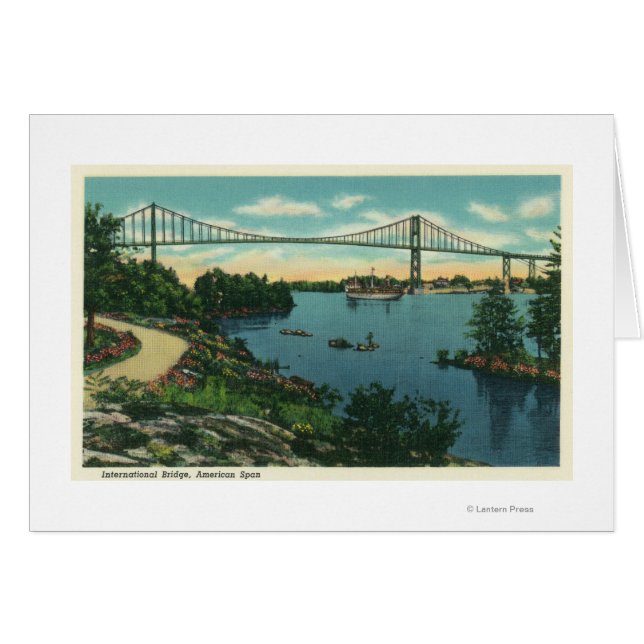 International Bridge American Span View # 2 (Vorderseite (Horizontal))