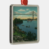 International Bridge American Span View # 2 Ornament Aus Metall (Rechts)