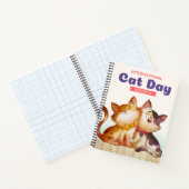 International Cat Day  Notizblock (Innenseite)