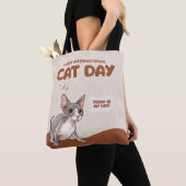 International Cat Day Sphynx Celebration Art Tasche (Von Nahem)