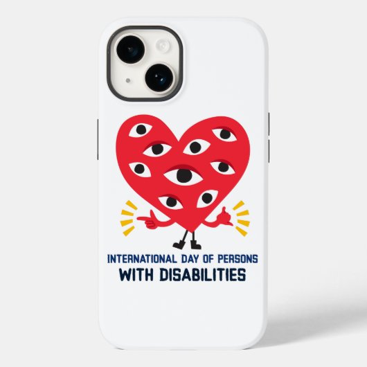 International Day of Persons with Disabilities Case-Mate iPhone Hülle (Rückseite)