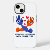 International Day of Persons with Disabilities Case-Mate iPhone Hülle (Rückseite)