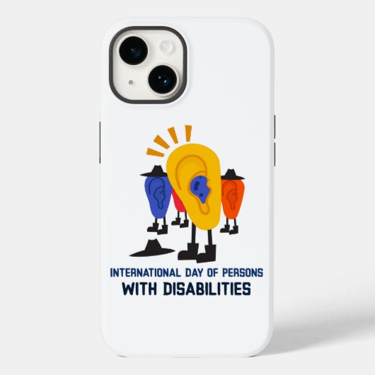 International Day of Persons with Disabilities Case-Mate iPhone Hülle (Rückseite)