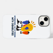 International Day of Persons with Disabilities Case-Mate iPhone Hülle (Rückseite (Horizontal))