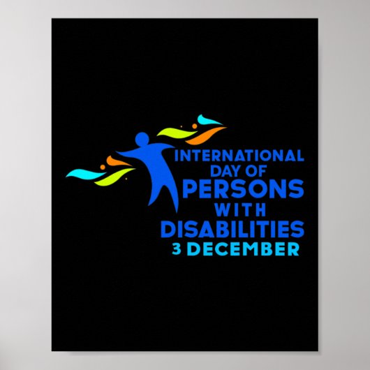 International Day of Persons with Disabilities Poster (Vorne)