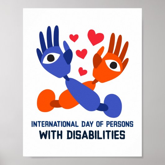 International Day of Persons with Disabilities Poster (Vorne)