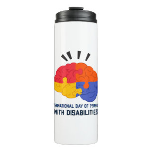 International Day of Persons with Disabilities Thermosbecher