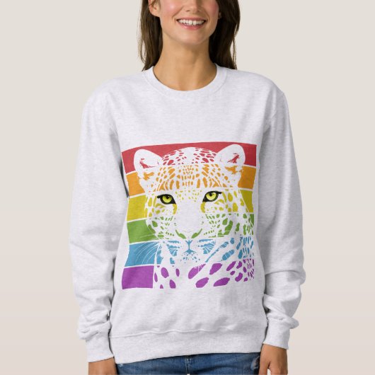 International Day of the Leopard Sweatshirt (Vorderseite)