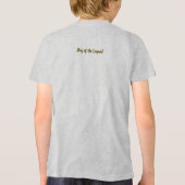 International Day of the Leopard Tri-Blend Shirt (Rückseite)