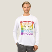 International Day of the Leopard Tri-Blend Shirt (Vorderseite komplett)