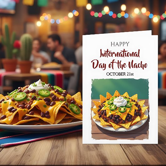 International Day of the Nacho | October 21st Card Karte