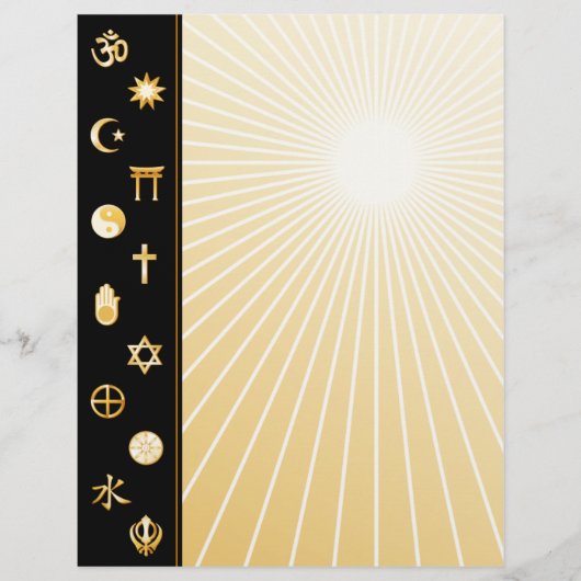 International Faiths Stationery (Vorderseite)