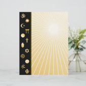 International Faiths Stationery (Stehend Vorderseite)