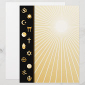 International Faiths Stationery (Vorne/Hinten)