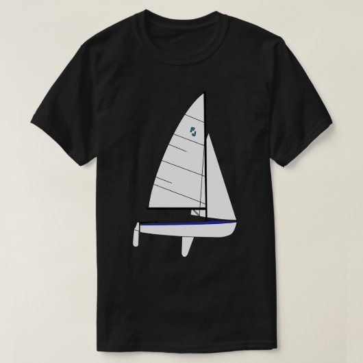 International Flying Junior Sailboat 2 T-Shirt (Design vorne)