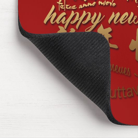 International Gold Wish Rat New Year 2020 MP Mousepad (Ecke)