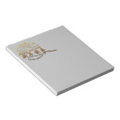 International Gold Wish Rat New Year 2020 NoteP Notizblock (angewinkelt)