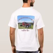 International groß (leere Front) T-Shirt (Rückseite)