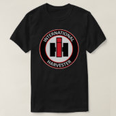 International Harvester Round Patch. Perfektes Ges T-Shirt (Design vorne)
