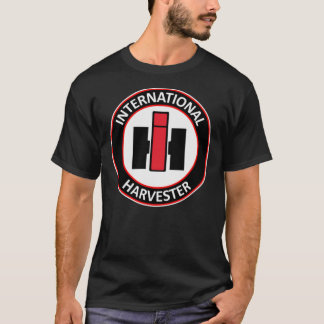 International Harvester Round Patch. Perfektes Ges T-Shirt