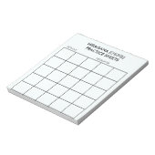 International > Japanisch | Hiragana-Übungsblätter Notizblock (Rotiert)