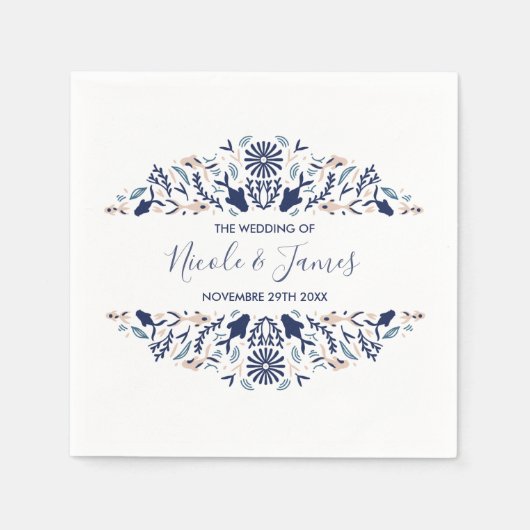 International > Japanisch | Koi Fish Lotus Persona Serviette (Vorderseite)