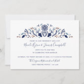 International > Japanisch | Moderne Hochzeit von K Einladung (Vorderseite)