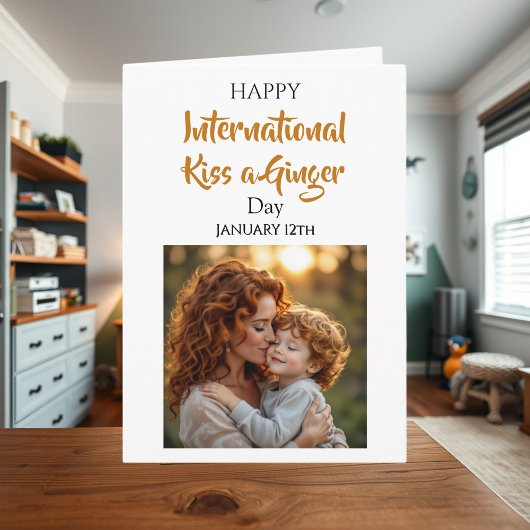 International Kiss a Ginger Day | January 12th Karte