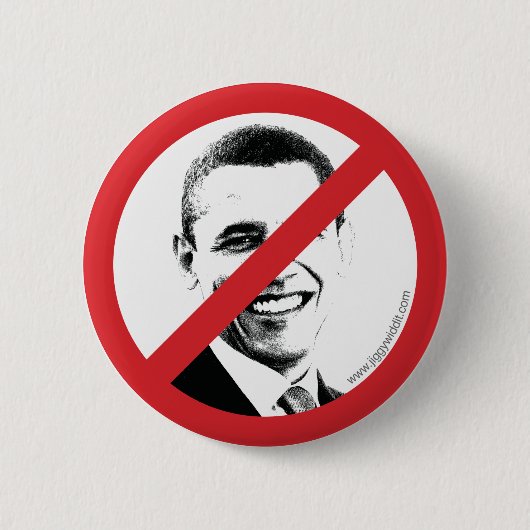 International nein! Obama Button (Vorderseite)