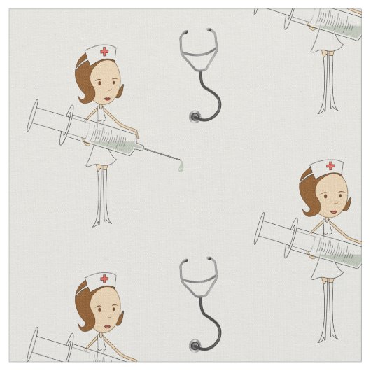 International Nurses Day Stoff (Nahaufnahme)