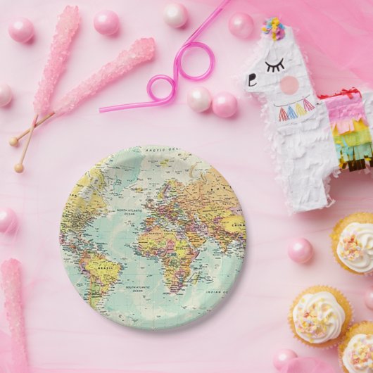 International Party Paper Plate Pappteller (Party)