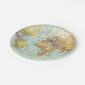 International Party Paper Plate Pappteller (Schrägansicht)