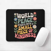 International Peace Day Insring World Kindness Day Mousepad (Mit Mouse)