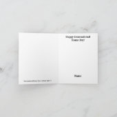 International Roma Day Gypsie Card Karte (Innenseite)