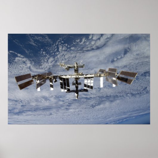International Space Station Poster (Vorne)