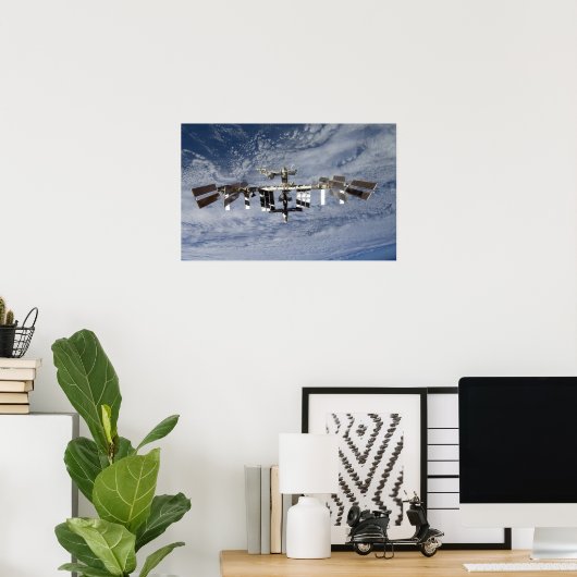 International Space Station Poster (Heimbüro)