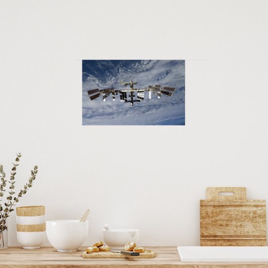 International Space Station Poster (Küche)