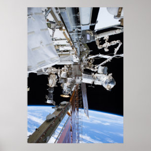 International Space Station Starboard Traufposter Poster