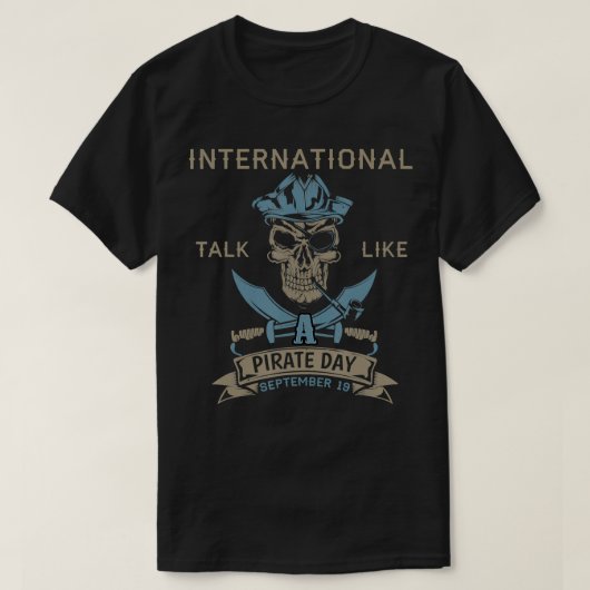 International Talk Like A Pirat Day Pirat Septem T-Shirt (Design vorne)