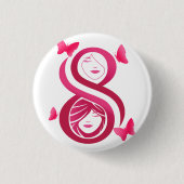 , International Women’s Day Button (Vorderseite)