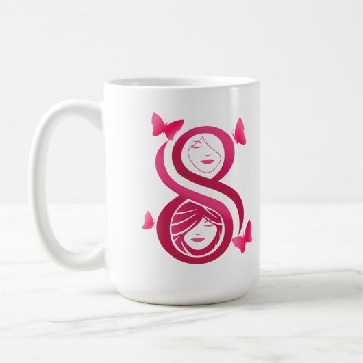 , International Women’s Day Kaffeetasse (Links)