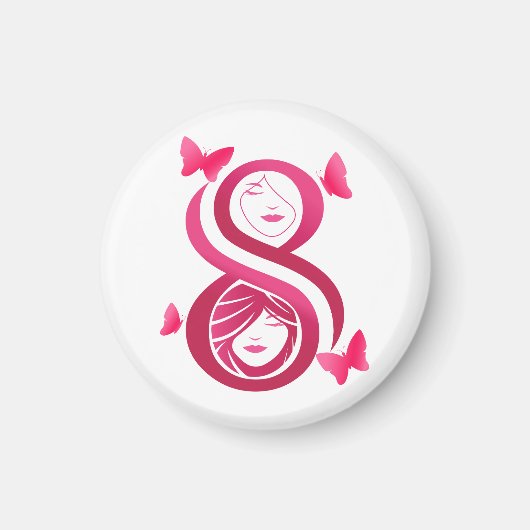 , International Women’s Day Magnet (Vorne)