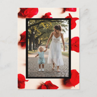 International Women’s Day Modern Elegant Strong  Postkarte