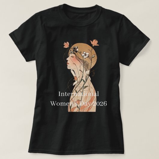  International Women's Day 2025 T-Shirt (Design vorne)