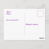 International Women's Day 2026 IWD Give To Gain Postkarte (Rückseite)