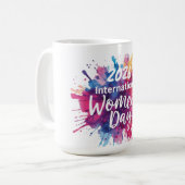 International Women's Day 2026  Kaffeetasse (Vorderseite Links)