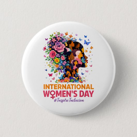 International Women's Day Button (Vorderseite)