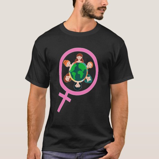 International Women's Day Embrace Equity 1 T-Shirt (Vorderseite)