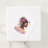 International Women's Day Geschenkanhänger (Beispiel)
